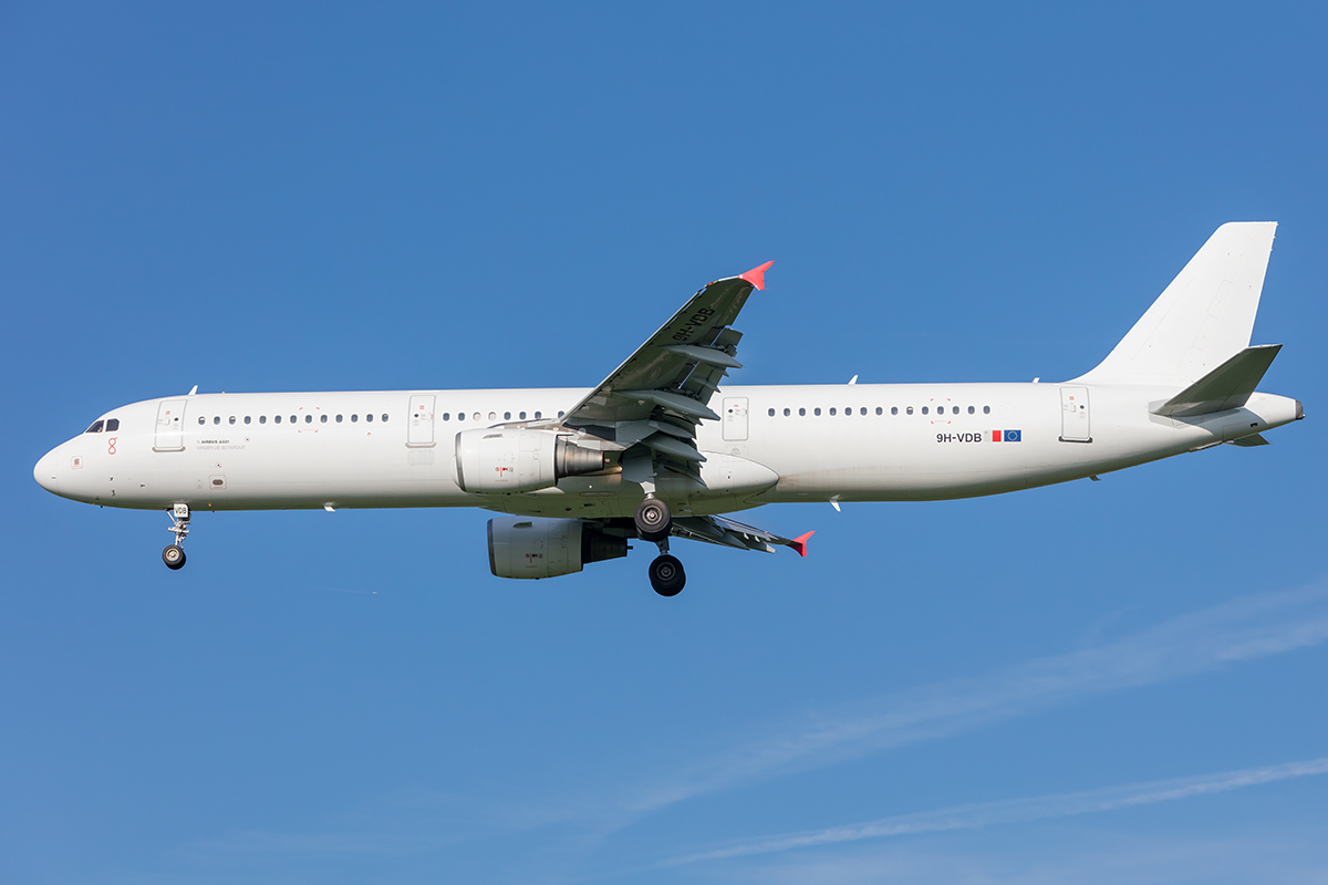 Galistair, 9H-VDB, Airbus, A321-211, 10.07.2021, BSL, Basel, Switzerland
