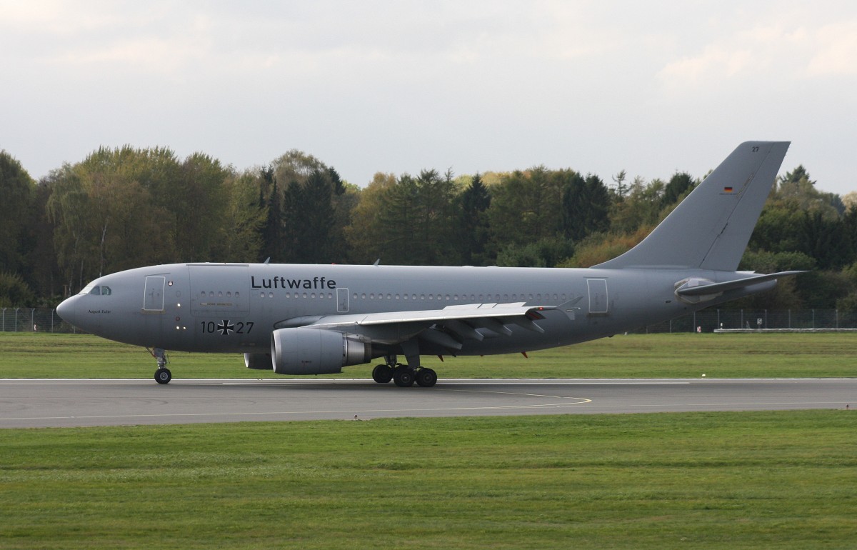 German Air Force, 10+27,(c/n 523),Airbus A 310-304MRTT, 24.10.2014, HAM-EDDH, HAMBURG, GERMANY 