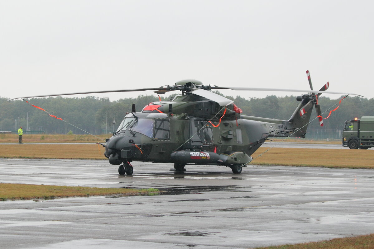 German Army, Reg: 78-32, NH Industries NH-90TTH. Kleine Brogel Airbase (BE), 10.09.2022