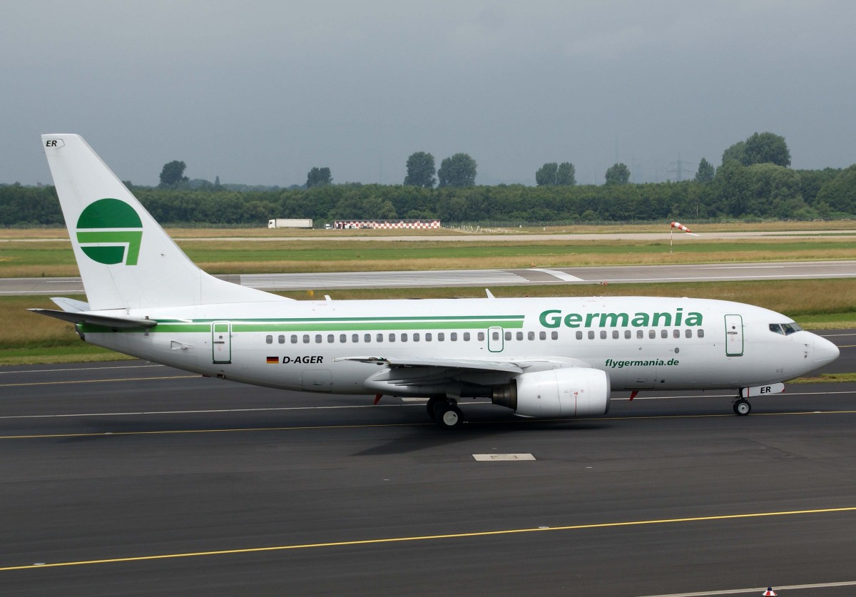Germania, D-AGER, Boeing, 737-700, 01.07.2013, DUS-EDDL, Dsseldorf, Germany 