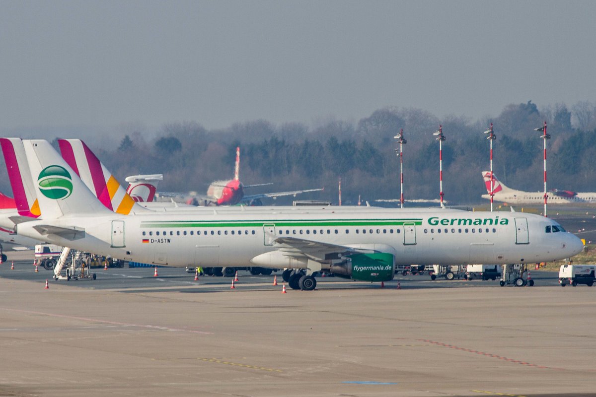 Germania (ST-GMI), D-ASTW, Airbus, A 321-211, 10.03.2016, DUS-EDDL, Düsseldorf, Germany 