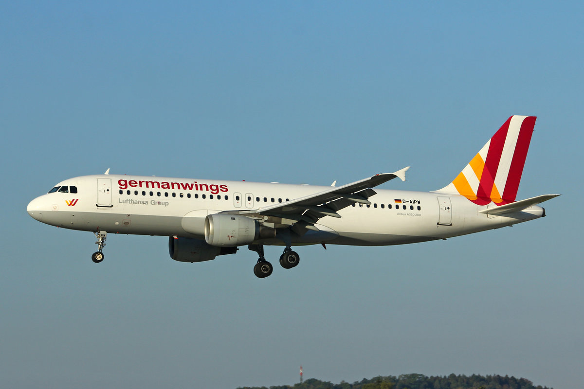 Germanwings, D-AIPW, Airbus A320-211, msn: 137, 10.September 2018, ZRH Zürich, Switzerland.
