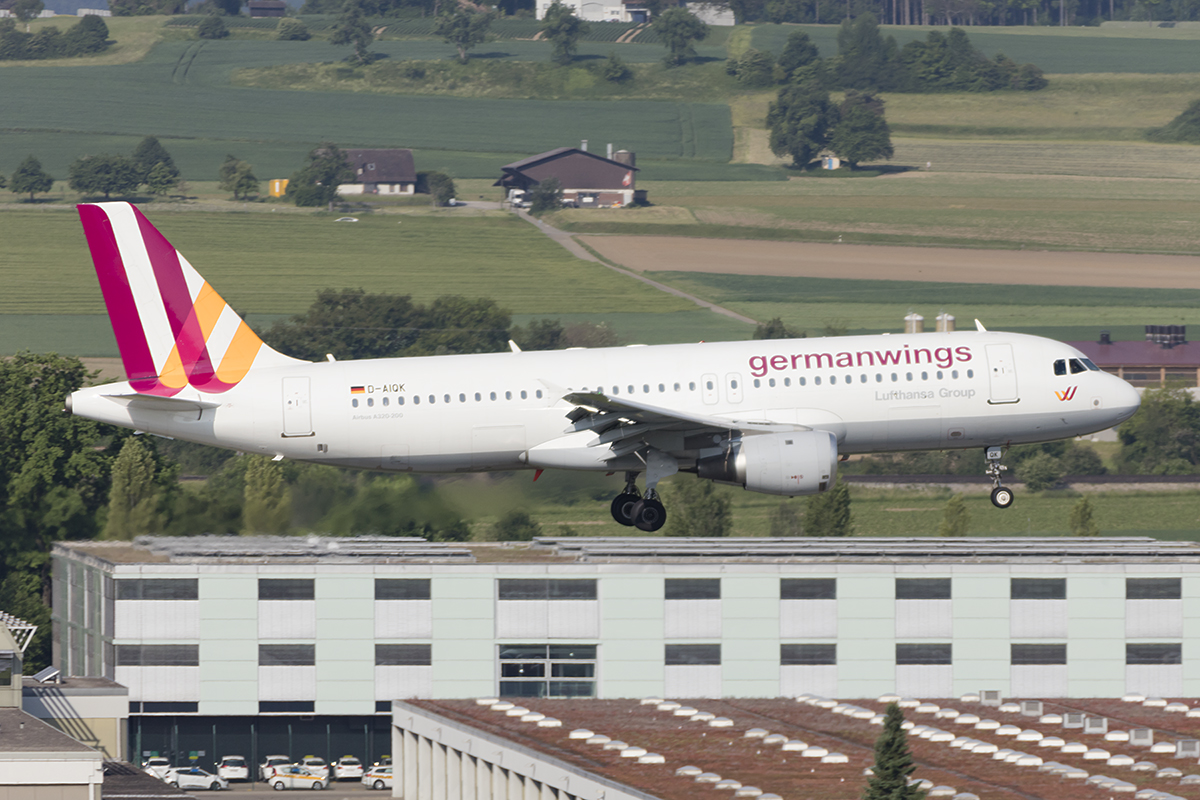 Germanwings, D-AIQK, Airbus, A320-211, 25.05.2017, ZRH, Zürich, Switzerland 



