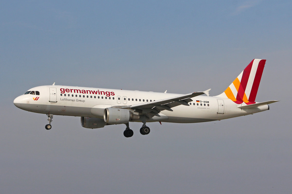 Germanwings, D-AIQM, Airbus, A320-211, msn: 268, 15.Juni 2018, ZRH Zürich, Switzerland.