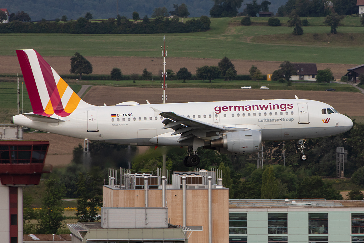 Germanwings, D-AKNG, Airbus, A319-112, 17.08.2019, ZRH, Zürich, Switzerland



