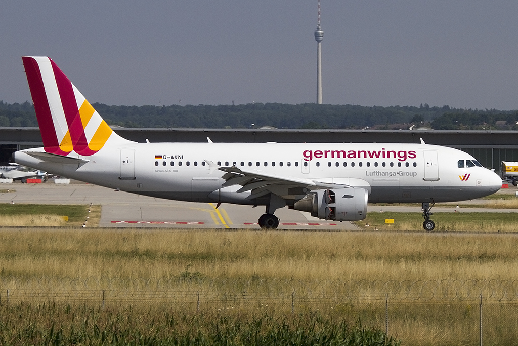 Germanwings, D-AKNI, Airbus, A319-112, 24.07.2015, STR, Stuttgart, Germany 

