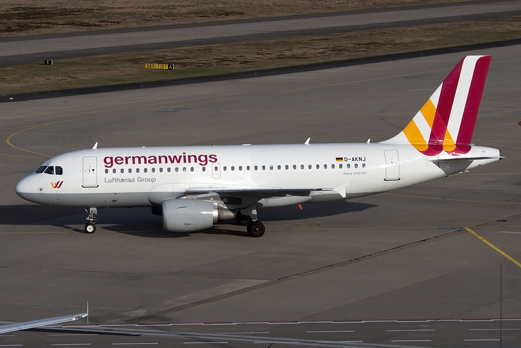 Germanwings, D-AKNJ, Airbus, A319-112, 12.04.2015, CGN, Köln/Bonn, Germany 



