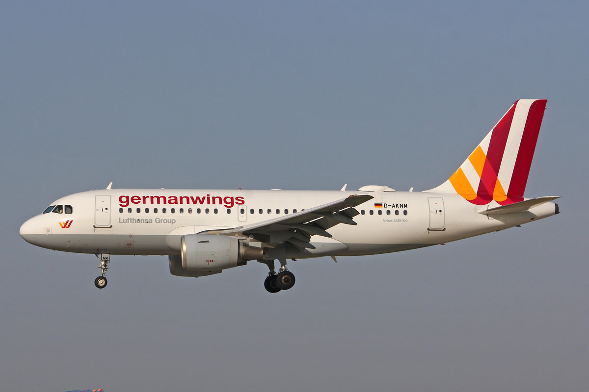 Germanwings, D-AKNM, Airbus A319-112, msn: 1089, 25.Juni 2019, ZRH Zürich, Switzerland.