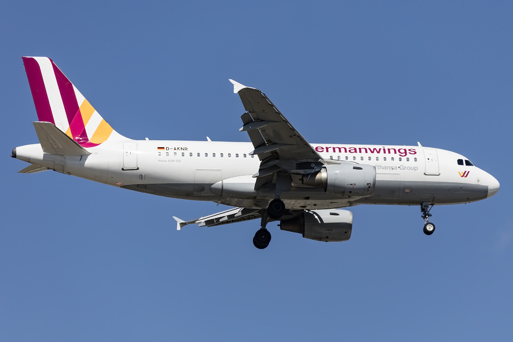 Germanwings, D-AKNR, Airbus, A319-112, 20.09.2015, BCN, Barcelona, Spain 





