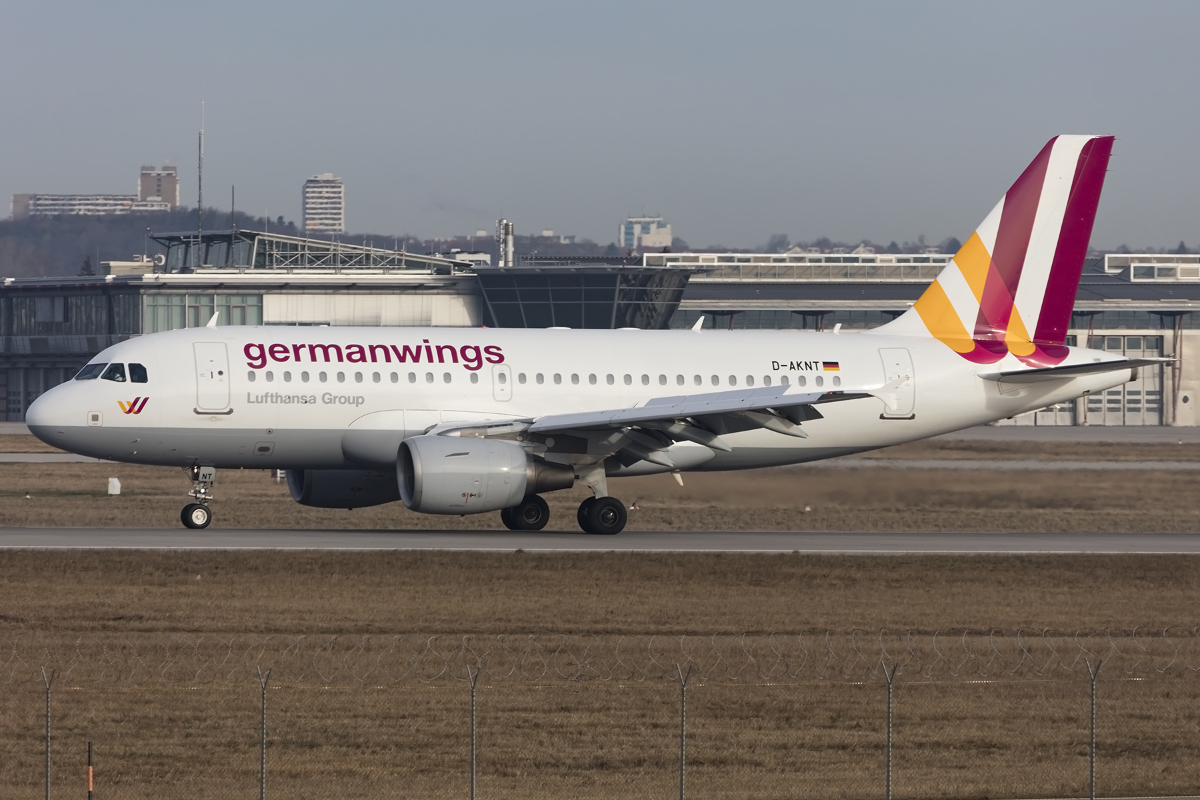 Germanwings, D-AKNT, Airbus, A319-112, 06.02.2016, STR, Stuttgart, Germany 



