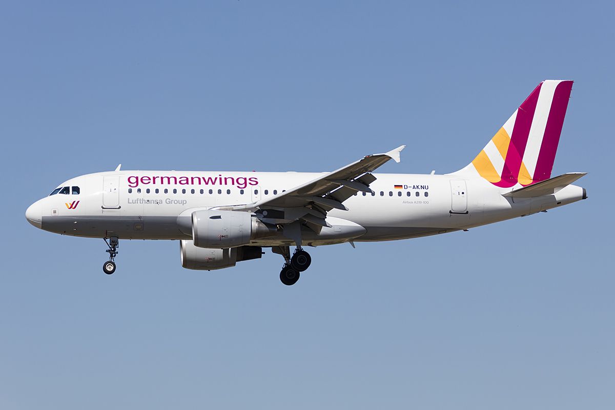 Germanwings, D-AKNU, Airbus, A319-112, 13.09.2017, BCN, Barcelona, Spain 



