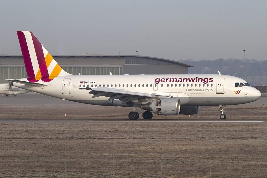 Germanwings, D-AKNV, Airbus, A319-112, 18.01.2014, STR, Stuttgart, Germany 



