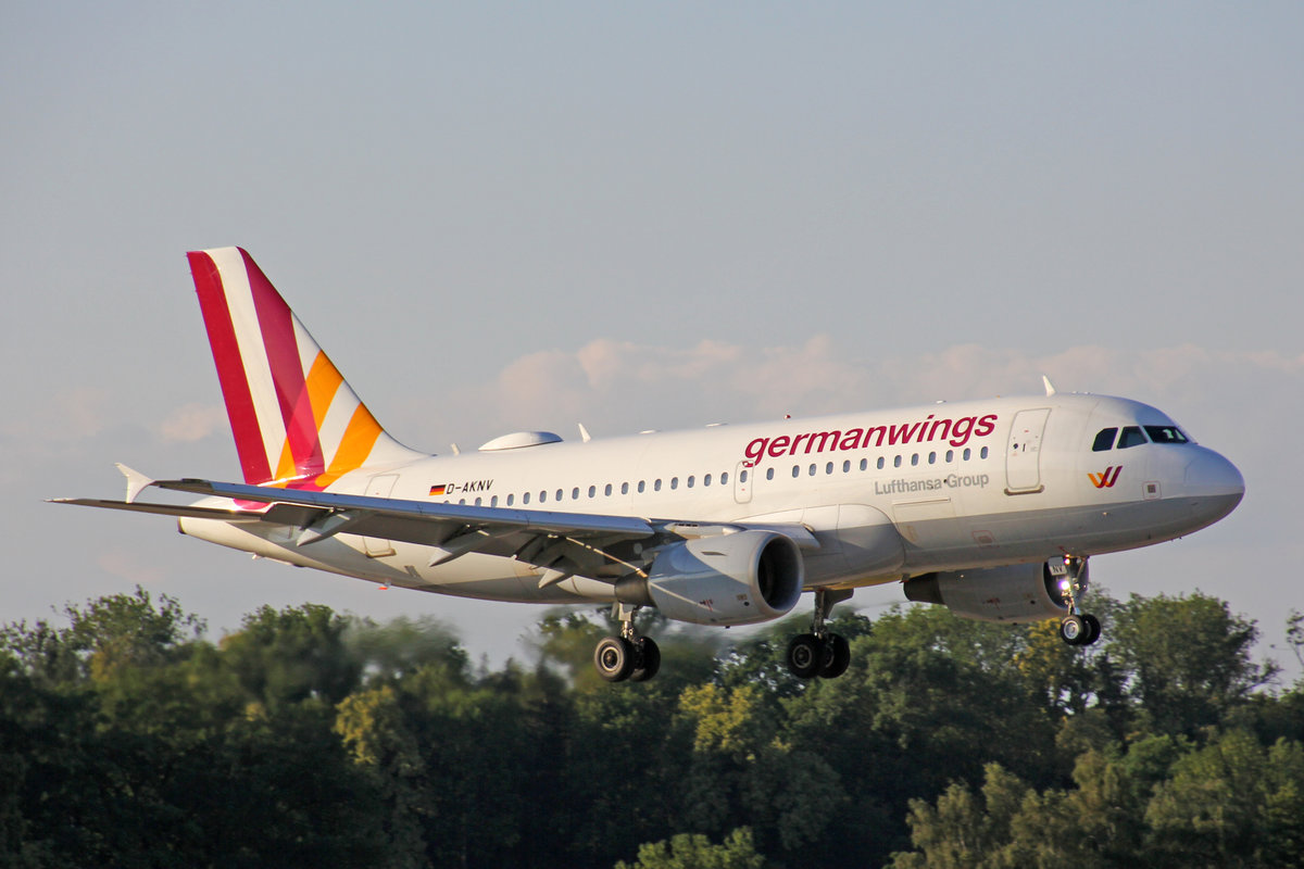 Germanwings, D-AKNV, Airbus, A319-112, msn: 2632, 15.Juni 2018, ZRH Zürich, Switzerland.