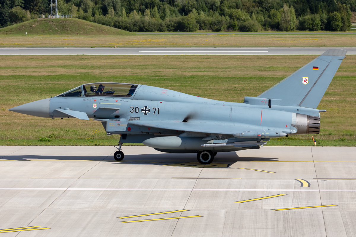 Germany Air Force, 30+71, Eurofighter, EF-2000 Typhoon, 01.09.2022, RLG, Rostock-Laage, Germany