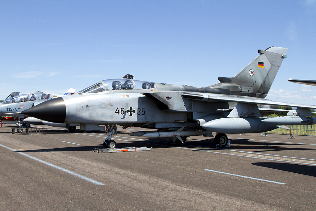Germany - Air Force, 46+35, Panavia, Tornado ECR, 28.06.2015, LFSX, Luxeuil, France 



