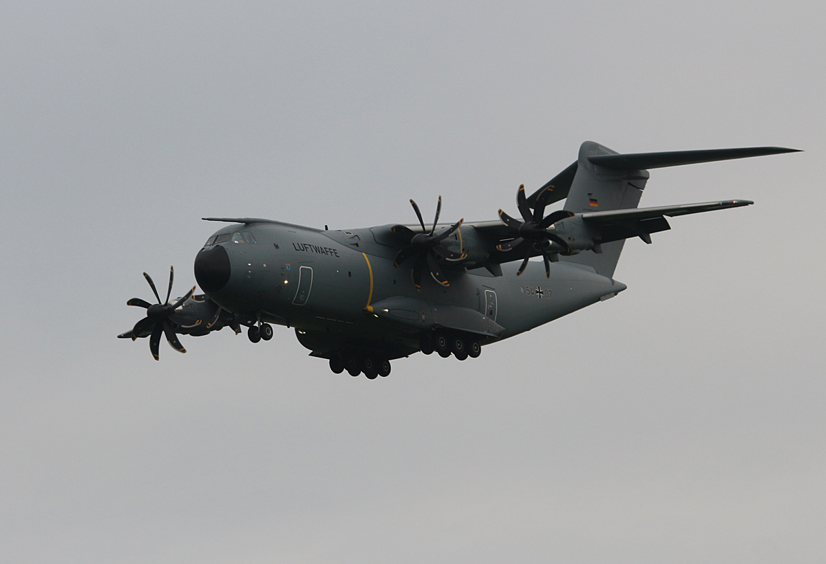 Germany Air Force, Airbus A 400M, 54+07, SXF, 24.04.2018