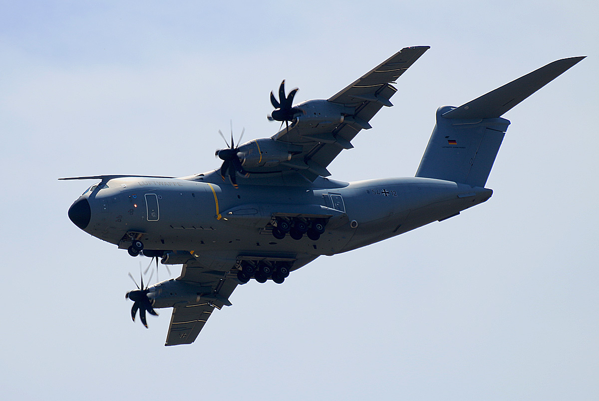 Germany Air Force, Airbus A 400M, 54+12, ILA, BER, 22.06.2022