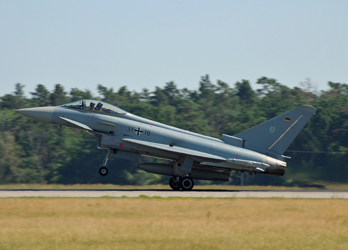Germany Air Force, Eurofighter Typhoon, 31+18, ILA, BER, 23.06.2022