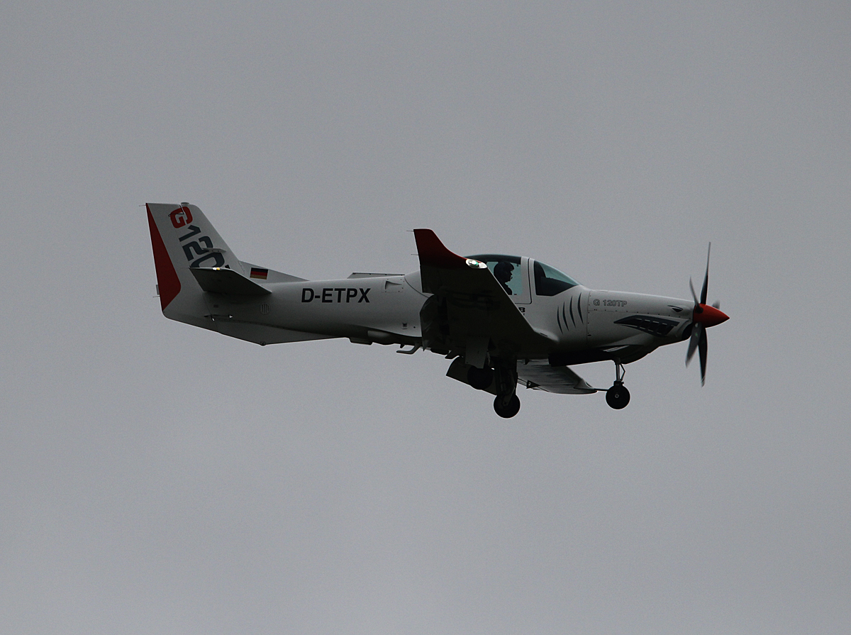 Grob G-120TP, D-ETPX, ILA Anflug, 19-05.2014