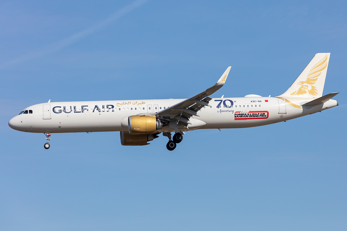 Gulf Air, A9C-NA, Airbus, A321-253NX, 29.03.2021, FRA, Frankfurt, Germany