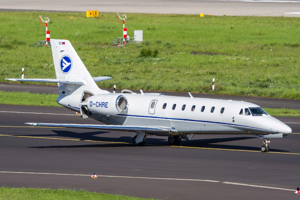 Hahn Air (HR-HHN), D-CHRE, Cessna, 680 ~ Citation Sovereign, 17.05.2017, DUS-EDDL, Dsseldorf, Germany