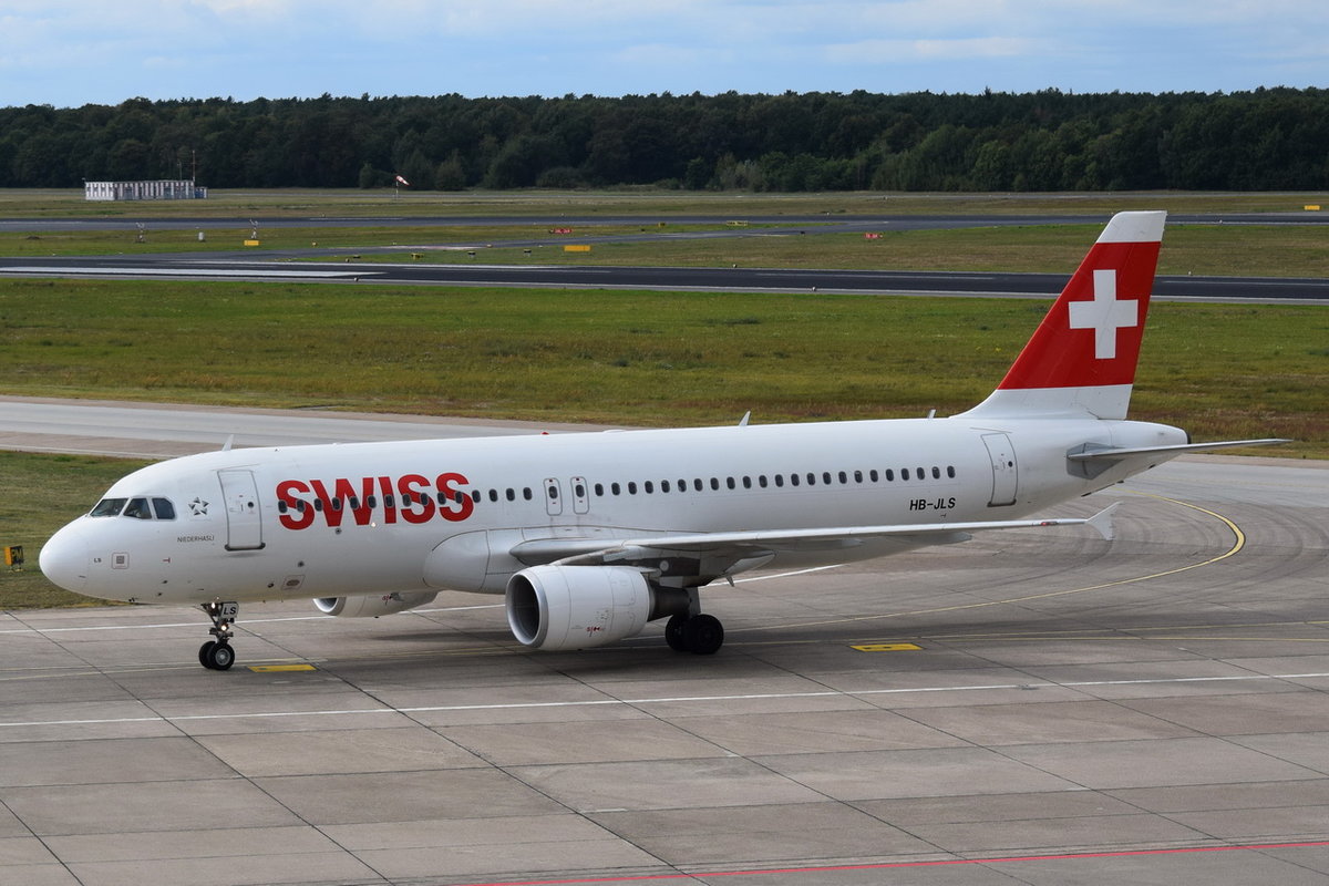 HB-JLS Swiss Airbus A320-214  , TXL , 20.09.2017