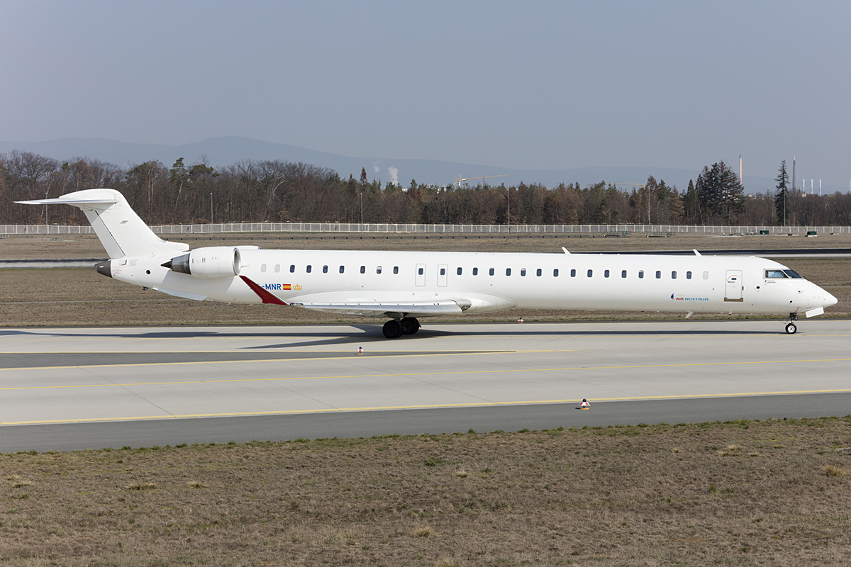Iberia - Air Nostrum, EC-MNR, Bombardier, CRJ-1000, 31.03.2019, FRA, Frankfurt, Germany 




