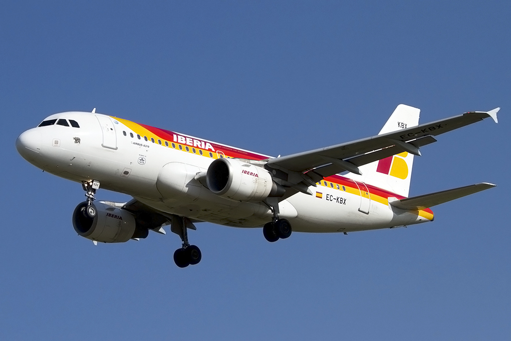 Iberia, EC-KBX, Airbus, A319-111, 17.05.2014, BRU, Brüssel, Belgium




