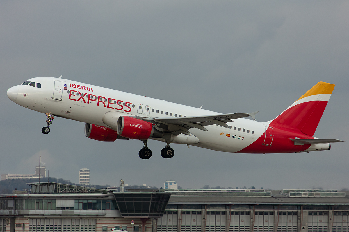 Iberia Express, EC-ILQ, Airbus, A320-214, 11.01.2020, STR, Stuttgart, Germany






