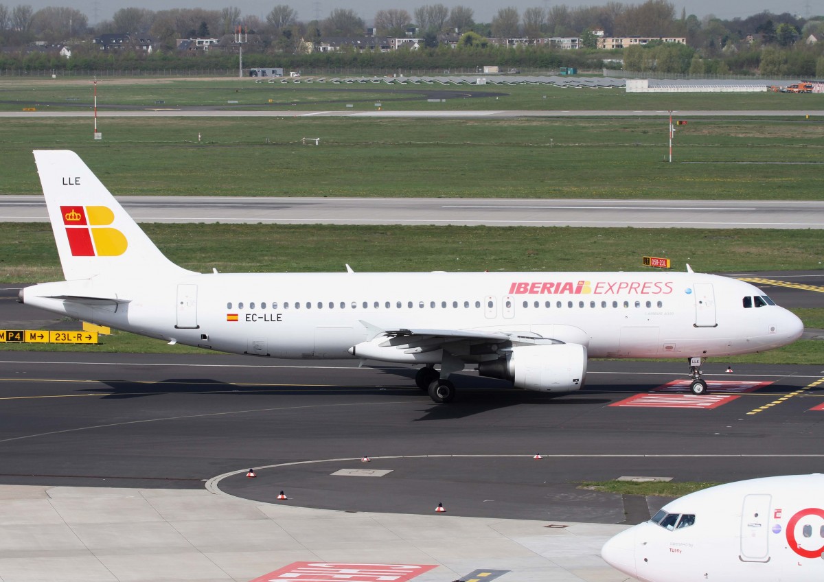 Iberia Express, EC-LLE, Airbus, A 320-200, 02.04.2014, DUS-EDDL, Dsseldorf, Germany