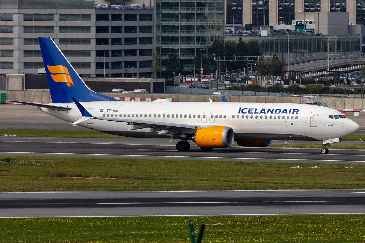 Icelandair, TF-ICU, Boeing, B737-8MAX, 20.09.2021, BRU, Brüssel, Belgium