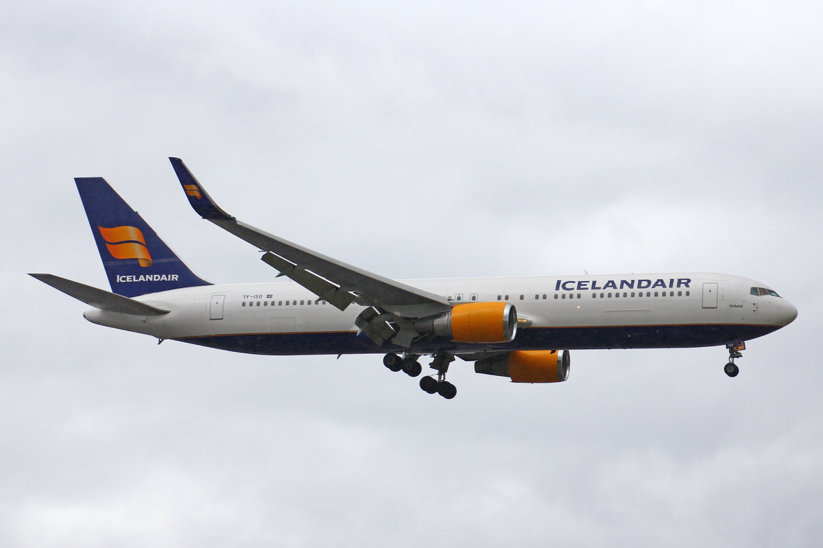 Icelandair, TF-ISO, Boeing 767-319ER, 01.Juli 2016, LHR London Heathrow, United Kingdom.