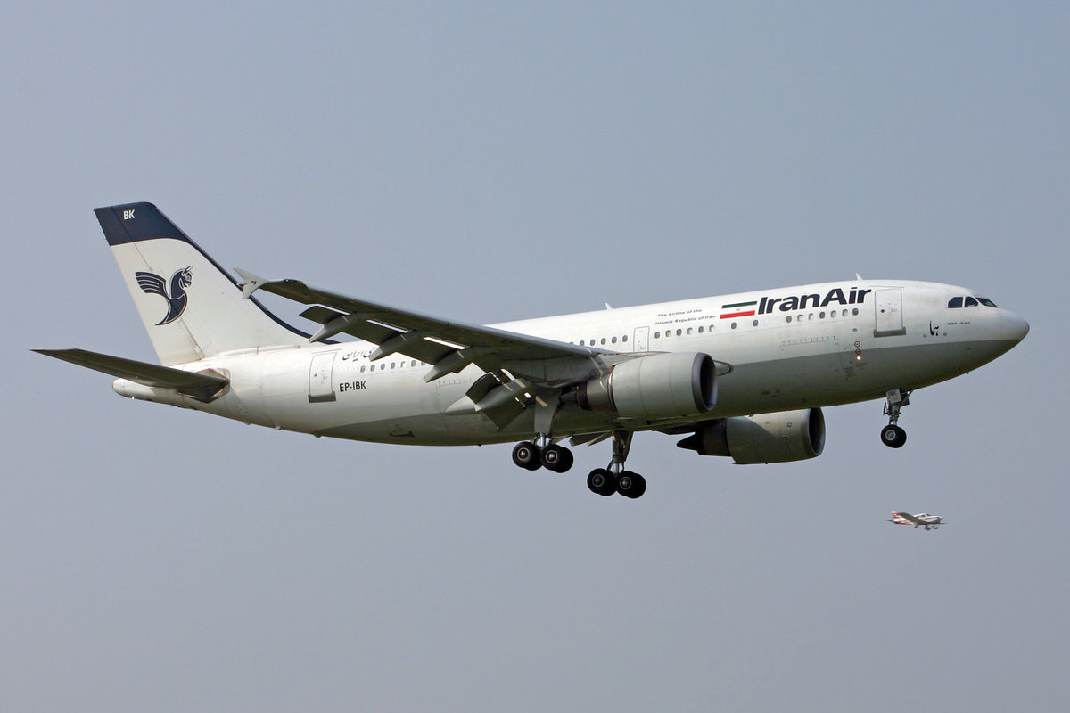 Iran Air, EP-IBK, Airbus A310-304, man: 671, 16.März 2007, GVA Genève, Switzerland.