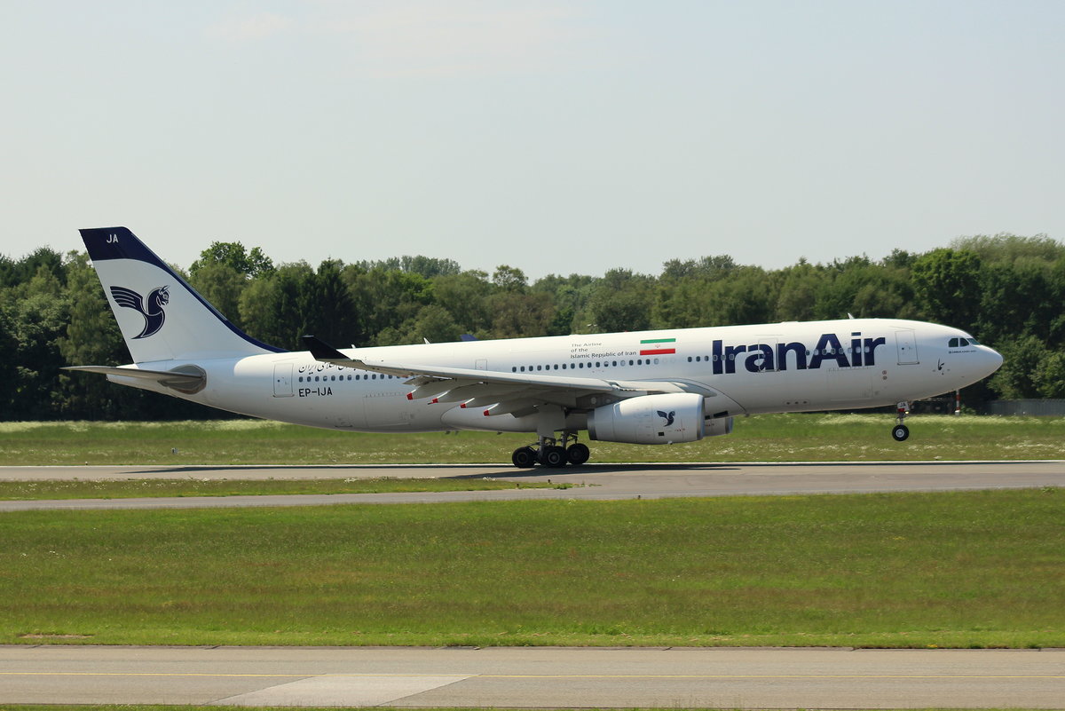 Iran Air, EP-IJA, MSN 1540, Airbus A 330-243E,28.05.2017, HAM-EDDH, Hamburg, Germany 