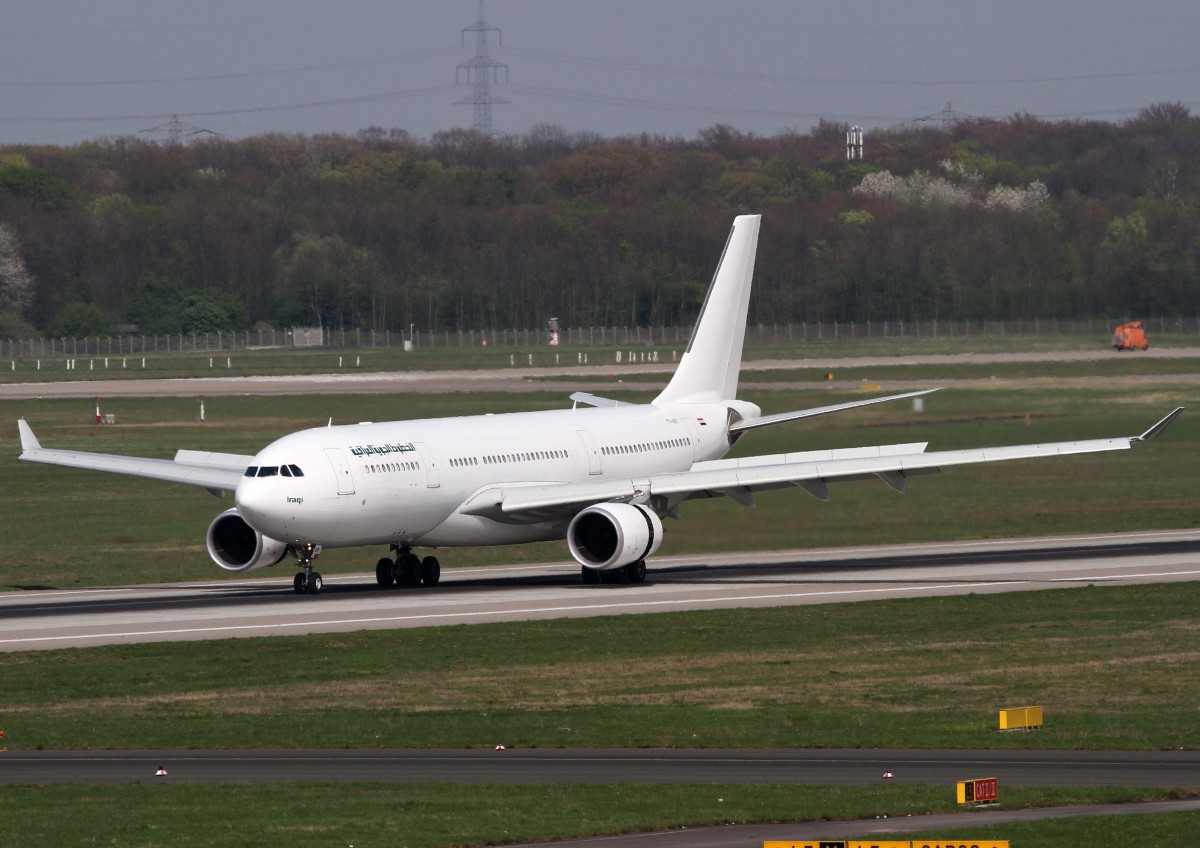 Iraqi Airways, YI-AQI, Airbus, A 330-200, 70, 02.04.2014, DUS-EDDL, Dsseldorf, Germany