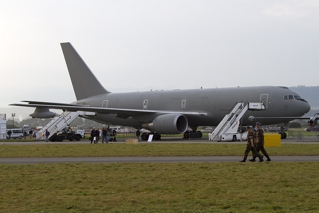 Italy Air Force, MM62227, Boeing, KC-767-2EY-ER, 05.09.2014, LSMP, Payerne, Switzerland




