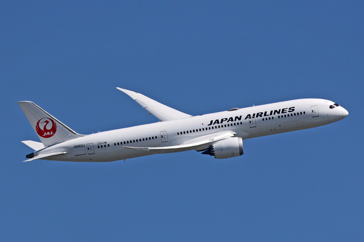 Japan Airlines, JA863J, Boeing B787-9, msn: 38137/391, 07.Juli 2023, LHR London Heathrow, United Kingdom.