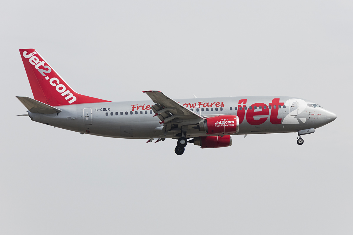 Jet2, G-CELR, Boeing, B737-330, 18.10.2016, AGP, Malaga, Spain 



