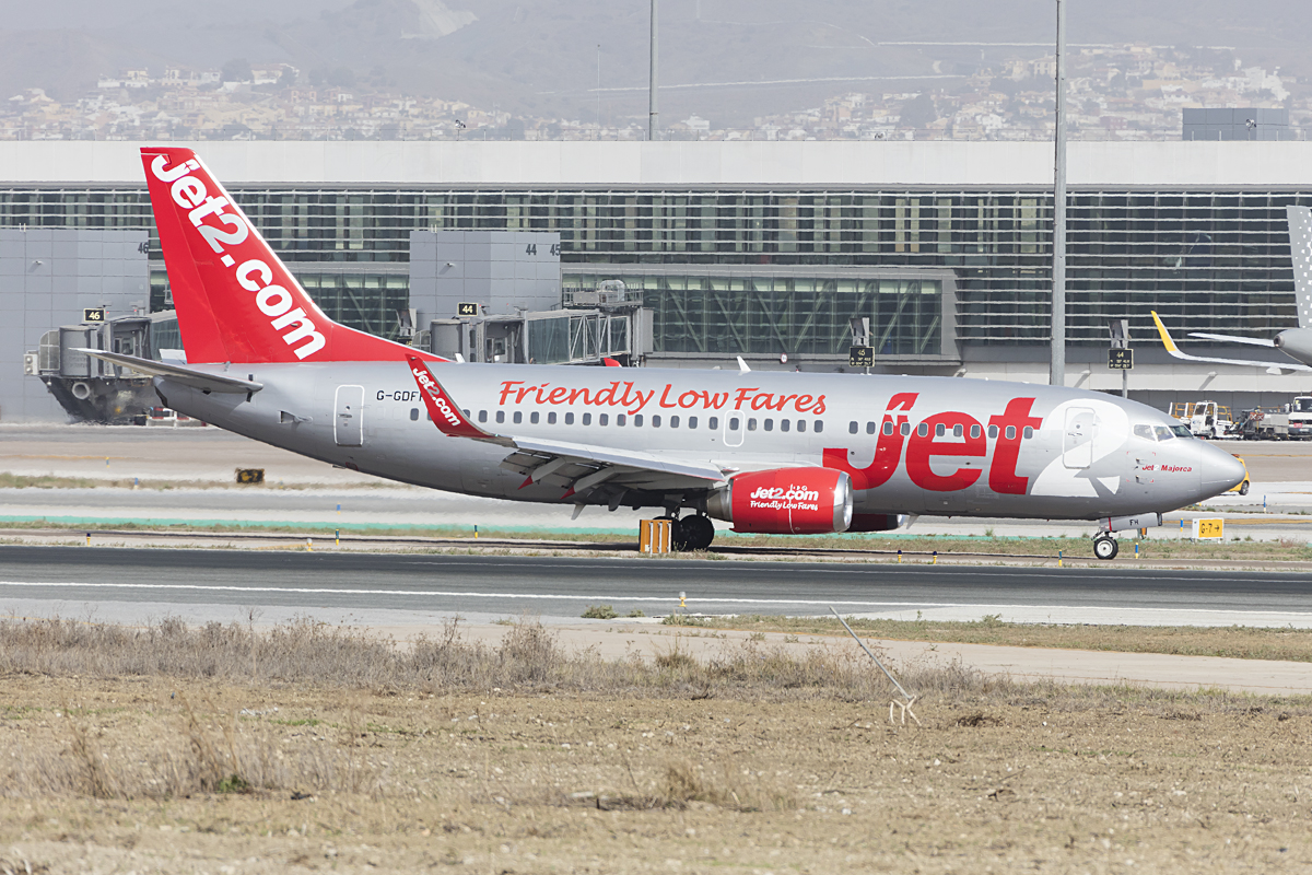 Jet2, G-GDFH, Boeing, B737-3Y5, 27.10.2016, AGP, Malaga, Spain 


