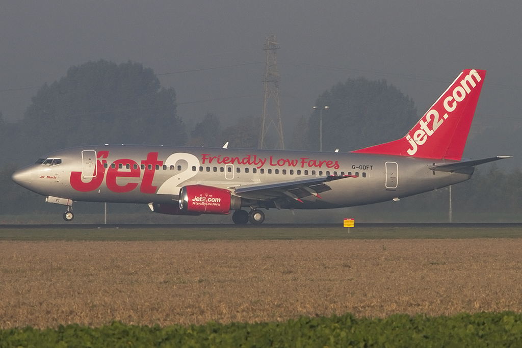 Jet2, G-GDFT, Boeing, B737-8Z9, 07.10.2013, AMS, Amsterdam, Netherlands 



