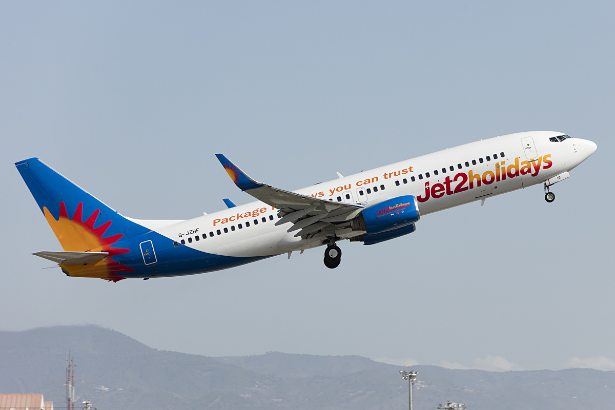 Jet2, G-JZHF, Boeing, B737-8K5, 28.10.2016, AGP, Malaga, Spain 


