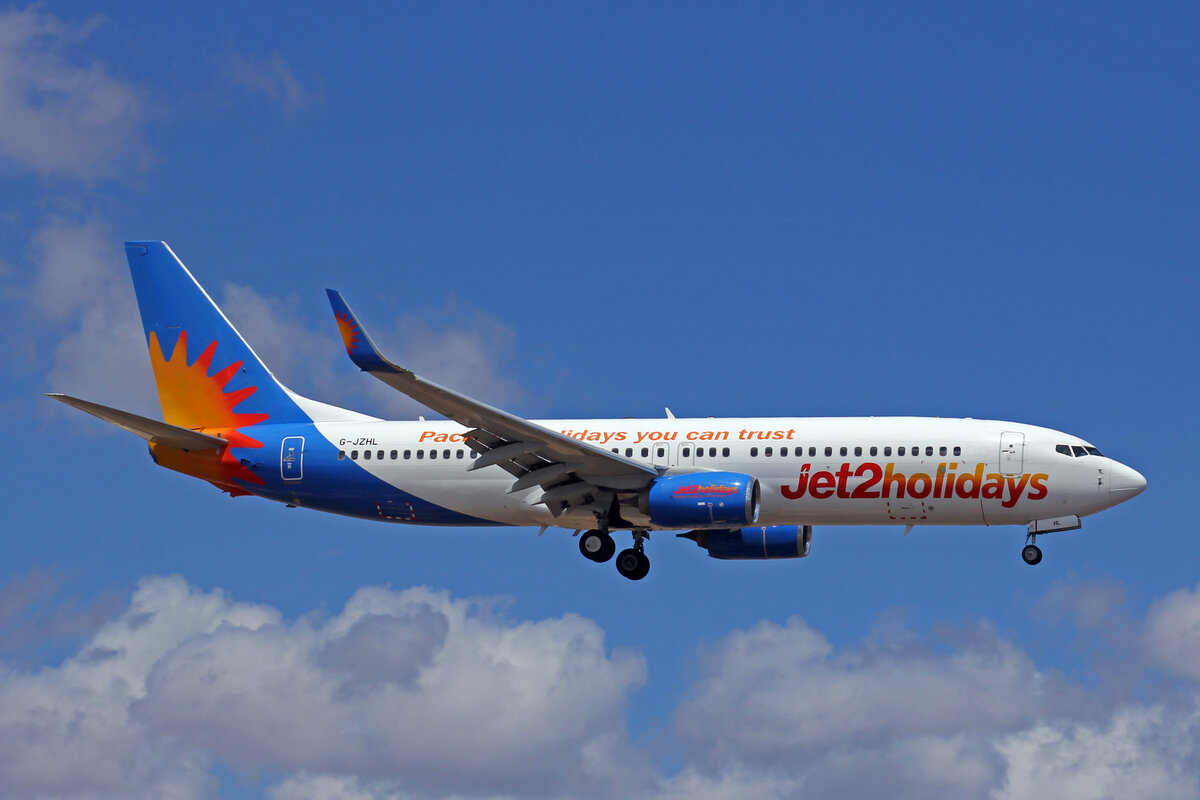 Jet2, G-JZHL, Boeing B737-8MG, msn:63568/6138, 02.Juni 2022, ACE Lanzarote, Spain.