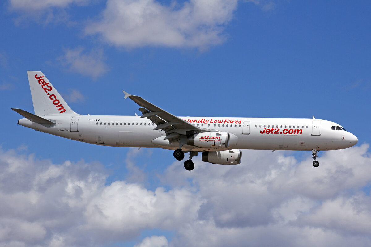 Jet2 (Operated by Smartlynx Airlines Malta), 9H-SLG, Airbus A321-231, 02.Juni 2022, ACE Lanzarote, Spain.