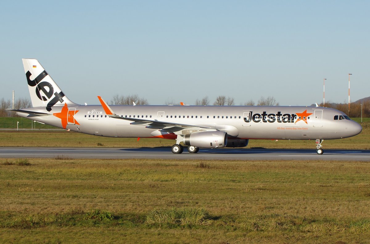 JetStar Airways  Airbus A321-231SL (VH-VWN (Test-Reg: D-AVXY), 02.12.2016 Hamburg-Finkenwerder