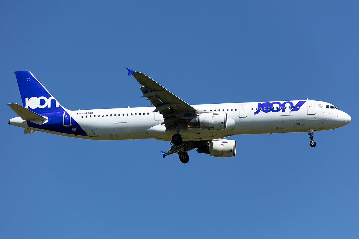 Joon, F-GTAS, Airbus, A321-211, 14.05.2019, CDG, Paris, France


