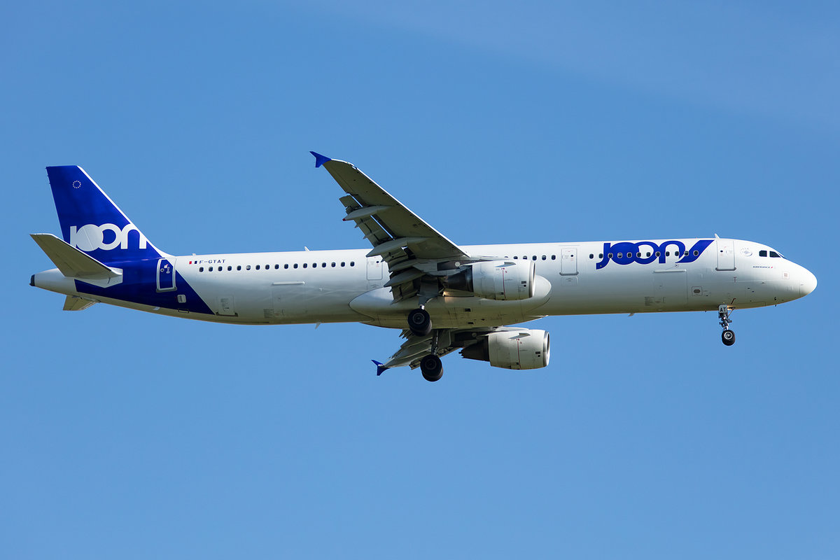 Joon, F-GTAT, Airbus, A321-211, 14.05.2019, CDG, Paris, France


