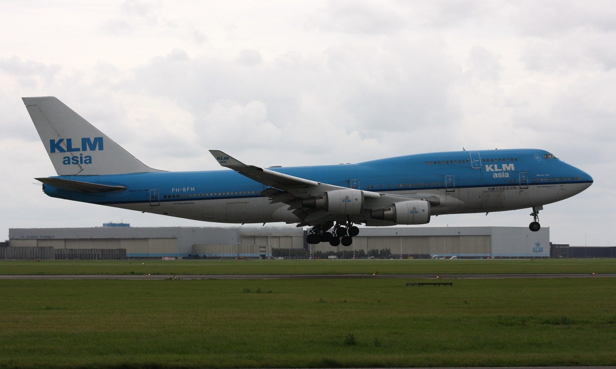 KLM Asia,PH-BFM,(c/n 26373),Boeing 747-406(M),16.08.2014,AMS-EHAM,Amsterdam-Schiphol,Niederlande