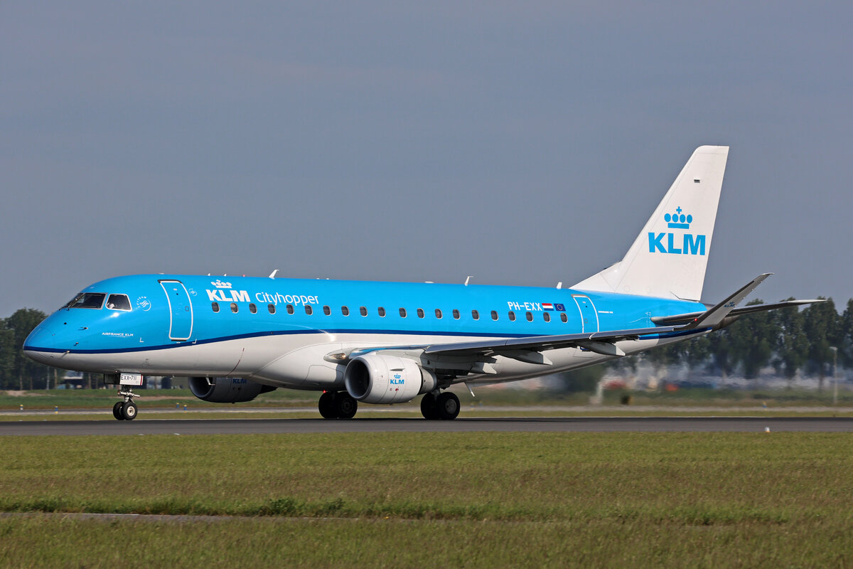 KLM Cityhopper, PH-EXX, Embraer ERJ-175STD, msn: 17000711, 20.Mai 2023, AMS Amsterdam, Netherlands.