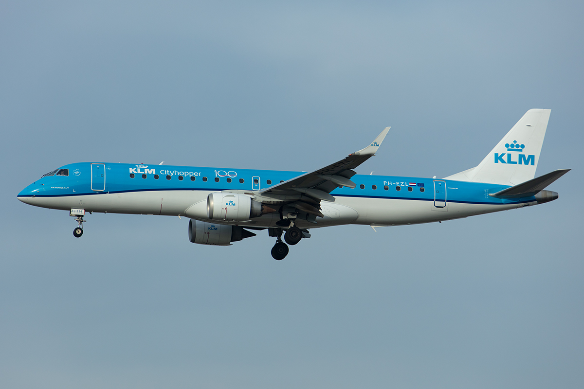 KLM - Cityhopper, PH-EZL, Embraer, 190LR, 24.11.2019, FRA, Frankfurt, Germany






