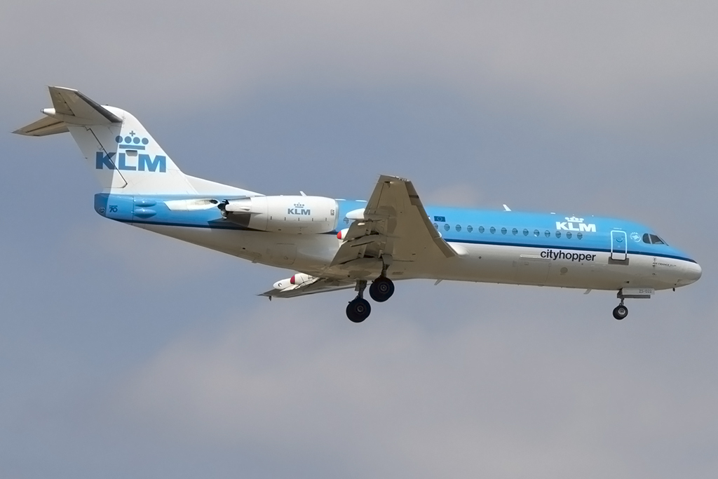 KLM - Cityhopper, PH-KZS, Fokker, F70, 04.05.2014, FRA, Frankfurt, Germany 




